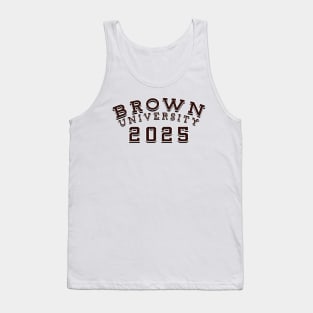 Brown University Class of 2025 Tank Top